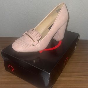 New Stacked Heel Shoe